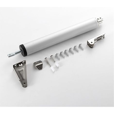Kit d'ouvre-portes automatiques Ferme-porte tampon hydraulique automatique positionnement à 90 ° porte de chambre silencieuse à la maison ferme-porte automatique pneumatique quincaillerie de meubles p (1/5)