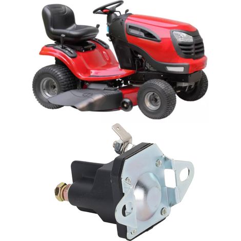 Électrovanne de Démarrage Universelle 3 Pôles 12V pour Tondeuse Compatible MTD Modèles 109946 146154 T1200 - KZQ (1/5)