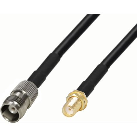 Antennenkabel SMA-Buchse / TNC-Buchse RF5 1m