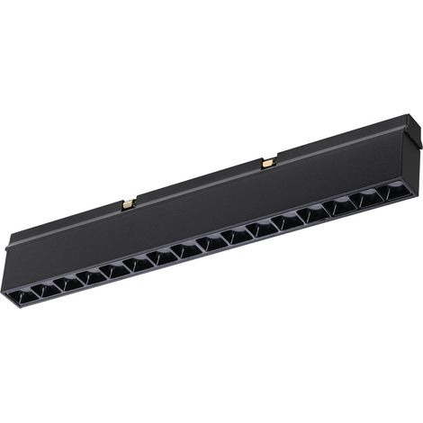 Ideal Lux Faretto Stick 1 luce LED integrato nero metallo