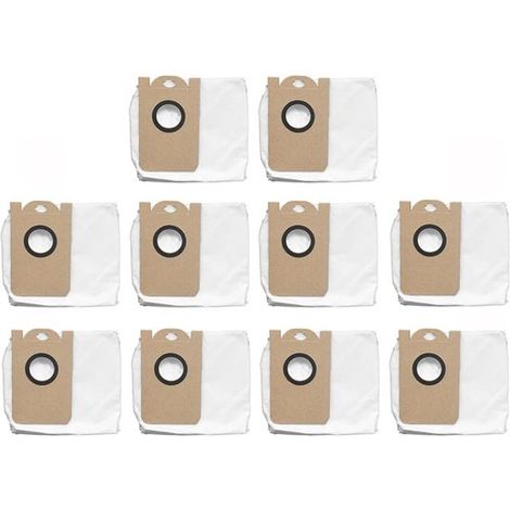 10 bolsas para el polvo a prueba de fugas, especialmente diseñadas para la aspiradora Proscenic M7 Pro y M8 Pro (1/4)