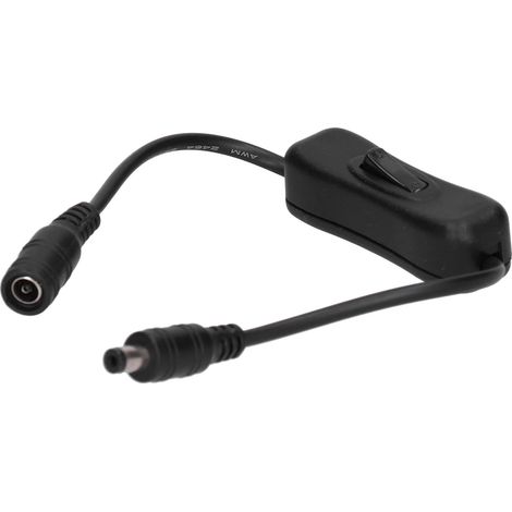 Câble de prolongation interrupteur DC 20AWG, accessoire électronique pour pompe à eau lumineuse 12V/24V (1/5)