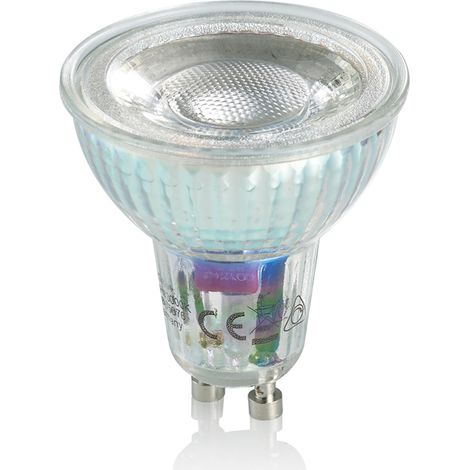 GU10 LED Stiftsockel - 5Watt 400Lumen 3000 Kelvin Warmweiß - extern dimmbar (1/4)