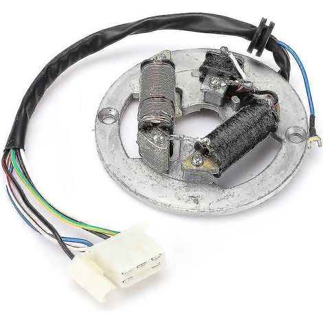 Plaque de stator de magnéto d'allumage pour moto Yamaha PW80 avec double bobine (1/5)