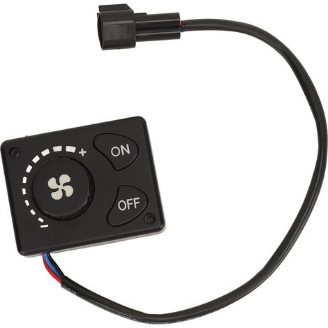 Bouton de commande pour chauffage stationnaire diesel 12V/24V, interrupteur à 3 broches, compatible camion, camping-car et voiture, pièce de rechange pour radiateur de parking. (1/5)