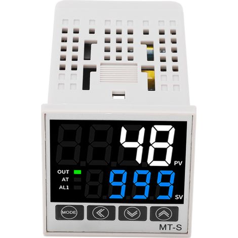 Kit de régulateur de température PID intelligent avec affichage numérique, instrument de contrôle automatique de la température, AC100‑240V, 48 x 48 mm (1/5)