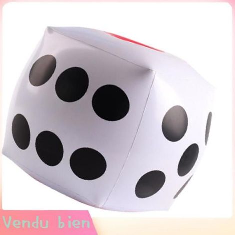 Jeu de Dés Gonflable Géant Amusant pour Piscine, Interaction Parent-enfant (1/4)
