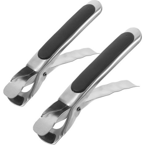 Pinzette da cucina antiscivolo per friggitrici ad aria, morsetti per pentole in silicone, pinzette da forno e accessori per pentole, 2 pezzi (1/5)