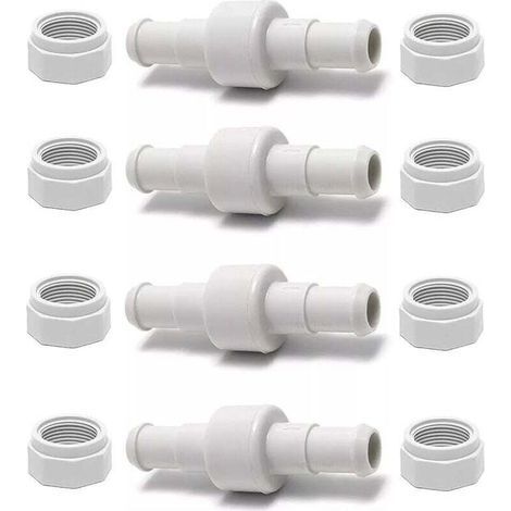 Tuyau de nettoyage pivotant D20 avec écrou D15 - Pièce de rechange pour Polaris 280 380 180 - Accessoires de nettoyage de piscine (1/4)