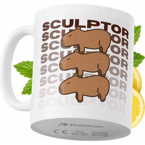 Lustige Tasse für Bildhauer – Kaffee- oder Teetasse mit witzigem Textdesign – Ideal für Geburtstage, Namenstage, Feiertage und besondere Anlässe. Hochwertige Tasse für Zuhause, Büro und Arbeit. Farbe: