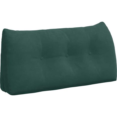 Back Pillow Dark Green 100 x 24 x 50 cm Velvet vidaXL