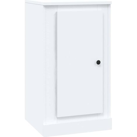 Maison Exclusive - Aparador de madera contrachapada blanco 37,5x3
