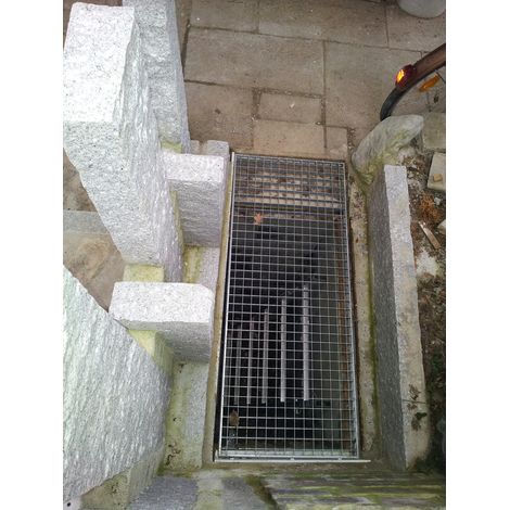 Gitterrost Industrierost verzinkt 800x1000x30 mm 30/10 (1/5)