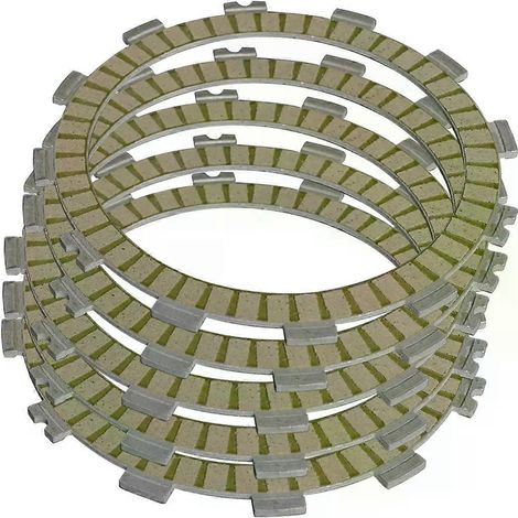 Kit de 5 disques d'embrayage pour moto Kawasaki BJ250 (1999-2006), Estrella ZR250 et Balius 250 (2002-2005) (1/5)