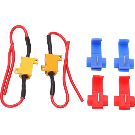 2 jeux de résistances LED précises, efficaces, anti-corrosion, petites et portables, faciles à utiliser, adaptateur de charge LED (1/5)