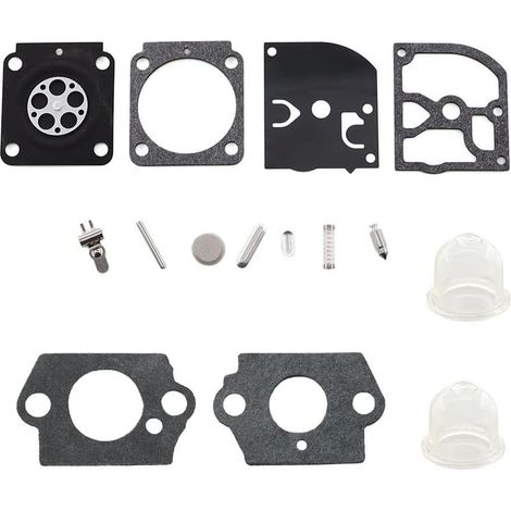 MCHNIC Kit de reparation de membrane carburateur pour Stihl FS45C FS45L FS46C FS55R FS55C FS55RC FS55T FC55 FS74 FS76 FS80 FS85 FC75 FC85 HS80 HS85 HL45 HL75 HS45 HS75 HT70 HT75 KM55 KM55R KM80 KM85 (1/5)