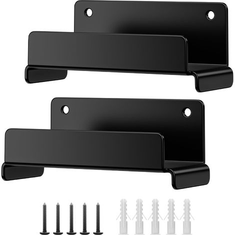 Crochets muraux pour échelle de garage, lot de 2 supports de rangement muraux robustes pour échelles, chaises et mobilier de jardin (1/5)