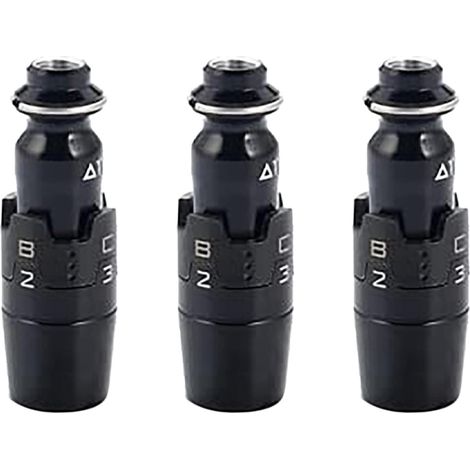 3X Adaptateur de Manchon d'arbre de Golf 0.370 Pouces Convient pour Le Remplacement du Manchon d'arbre de la SéRie Hybride //818/816 (1/5)