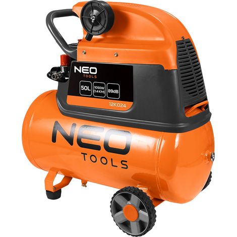 Compresor de aceite neo tools 12k024 50 litros 1050 W (1/3)