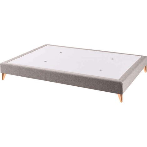 Canapé-lit fixe en bois respirant Etna hauteur 16 cm  150x190 cm - Grillé-Etna- (15)