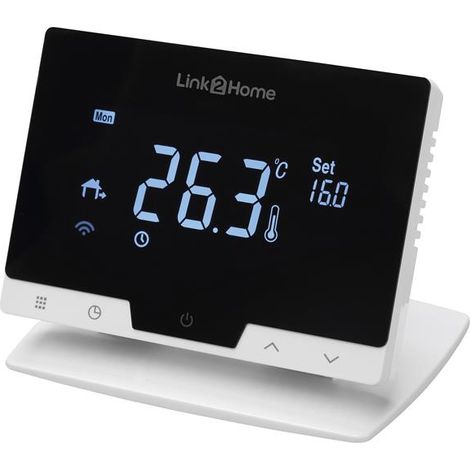 Link2Home Wi-Fi Smart Thermostat (Model: LTHWFTHERMO) – Programmable, Energy-Efficient Climate Control System (1/5)