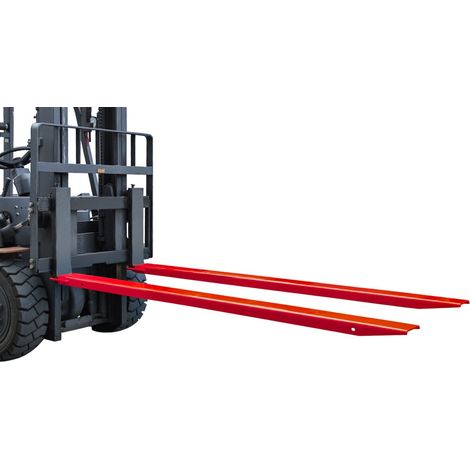 Rallonges de fourches 2134 mm - pour fourches de chariot élévateur 150 x 50 mm - renforce votre levage MW Tools VV21150 (1/2)