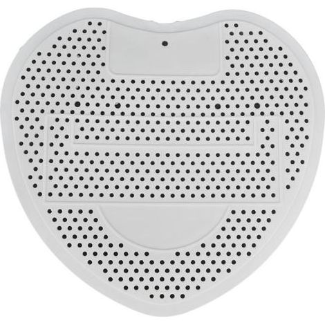 Écran urinoir anti-éclaboussures durable et désodorisant pour toilettes, bureau ou restaurant - Blanc (1/5)