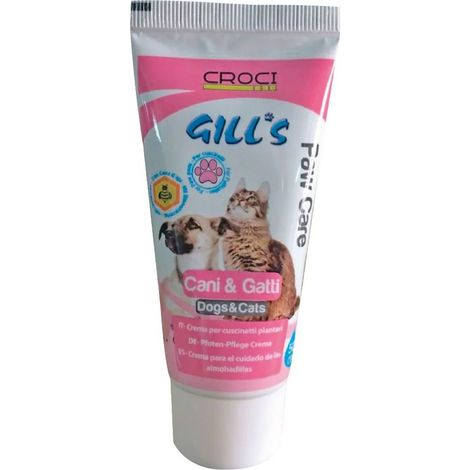Set 6 pezzi Gill'S Crema Cuscinetti plantari 50 ml con c'era d'api per cani e gatti