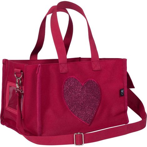 Taglia unica, rosso: Borsa multiuso per il trasporto di peluches e accessori linea Cuddle Pony