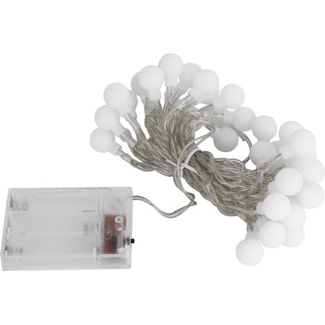 4,2 m lange Lichterkette mit 40 LEDs, wasserdicht, batteriebetrieben, für festliche Partys, Hochzeiten und Weihnachtsdekoration (1/5)