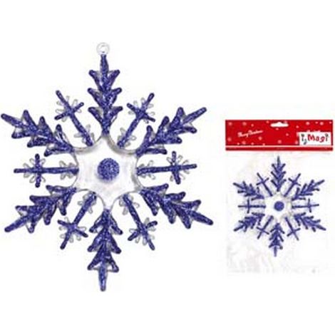1BL DECORO "CRISTALLO" BLU