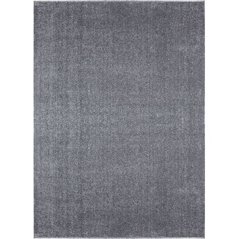 Tapis uni de Salon Chambre Relax Sobre et Epuré (Anthracite - 200x290cm) (1/5)