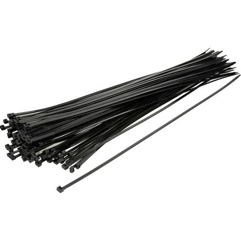 Serre-câble noir 3,6 x 300 mm résiste aux UV