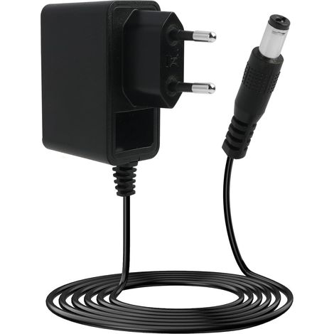 Adaptador de corriente alterna de repuesto para teclados y pianos digitales, compatible con PA-130, PA-130A, PA-3, PA-3B, PA-130B, PA-3C, PA-5B - Cable de 150 cm, salida de 12 V/1 A, color negro. (1/5)