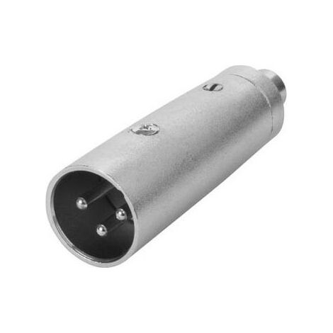 Adaptador XLR macho de 3 pines a RCA hembra RI939