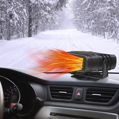 Tragbarer 12V-Auto-Heizlüfter – 2-in-1-Heiz- und Kühlfunktion für schnelles Enteisen (1/5)