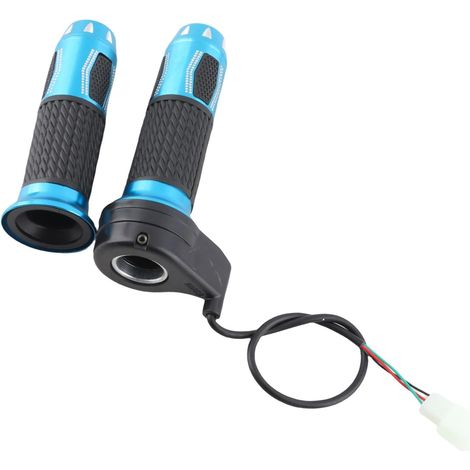 Accélérateur électrique 1 Paire d'Accélérateur de Vélo électrique Poignées de Poignée d' Vélos avec Affichage de Tension de Batterie LCD (1/4)