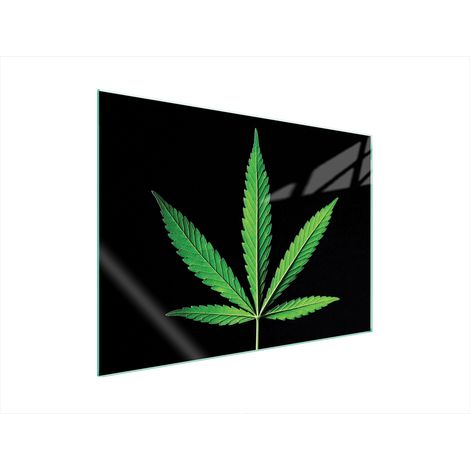 PIASTRA PROTETTIVA IN VETRO PER STUFA 70x52 FOGLIA (1/5)
