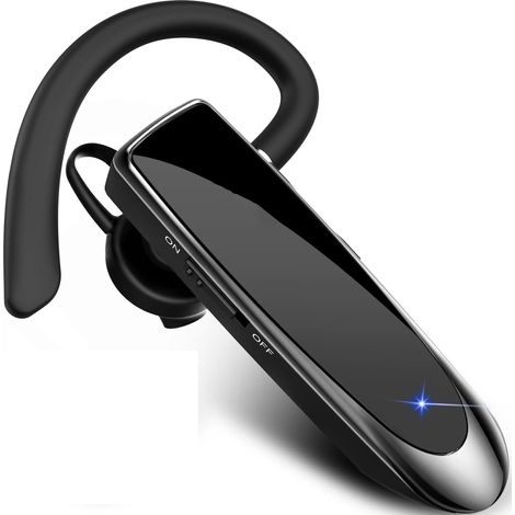 Écouteurs sans fil Bluetooth NEW BEE Single avec réduction de bruit (1/5)