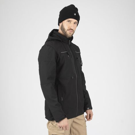FLORES BLOUSON DE TRAVAIL EN SOFTSHELL 1133 Noir XXL (1/5)