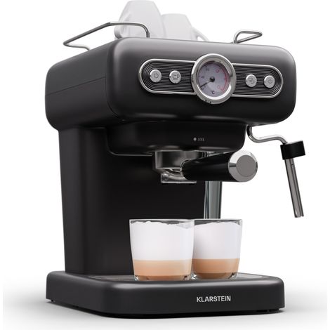 Klarstein Espressionata Evo macchina per espresso, 950W, 19 bar, 1,2L, 2 tazzine