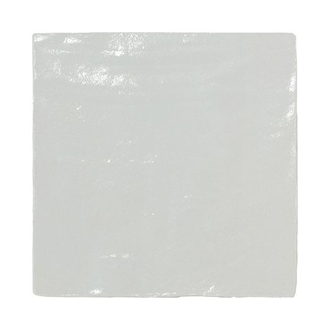 Carrelage mur effet zellige bejmat satiné bleu claire 10x10 cm MALLORCA BLUE (vendu par boite de 0.60m2) (1/2)