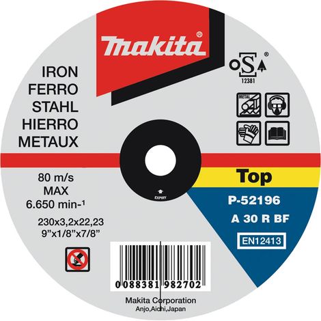 Disco Ferro 230mm Makita P-52233
