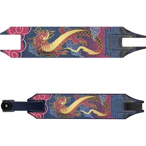 Grip tape materiau abrasif pour scooter pro - dragon