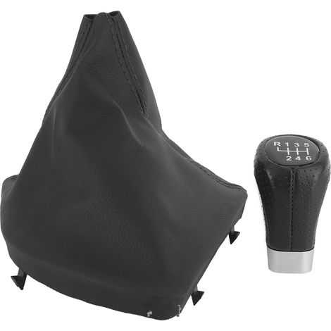 Manette de vitesse 6 vitesses avec soufflet anti-poussière pour BMW Série 3 E90/E91/E92 2004-2013 Volant à gauche (1/5)