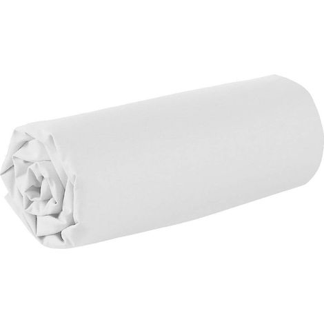 Drap housse 120 x 190 cm – 100% coton – Densité 57 fils/cm² – Fabrication France – Lavable à 95° pour blancs