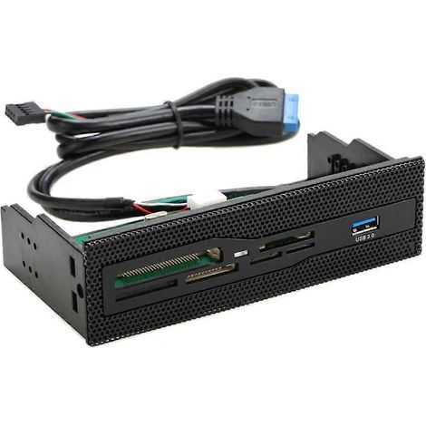 Lecteur de cartes interne USB 3.0, tableau de bord multifonction multimédia M2.MSO/SD/MS/XD/CF (1/5)