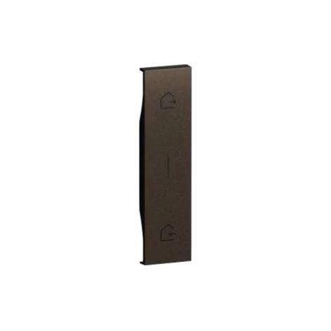 Cover illuminabile simbolo “Entra & Esci” Bticino Living Now Bronze KB40