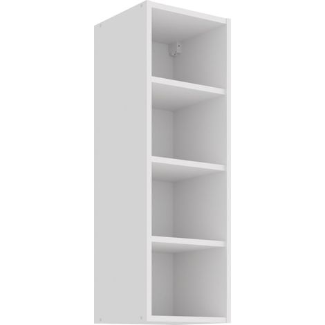Hängeschrank Regal 30 Weiß Küchenzeile Küchenblock Küche Stilo Landhaus Höhe 90 (1/4)
