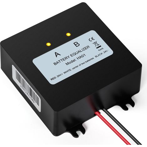 Égaliseur de batterie 24 V, équilibreur de tension automatique pour voiture, bateau, moto et panneau solaire (1/5)